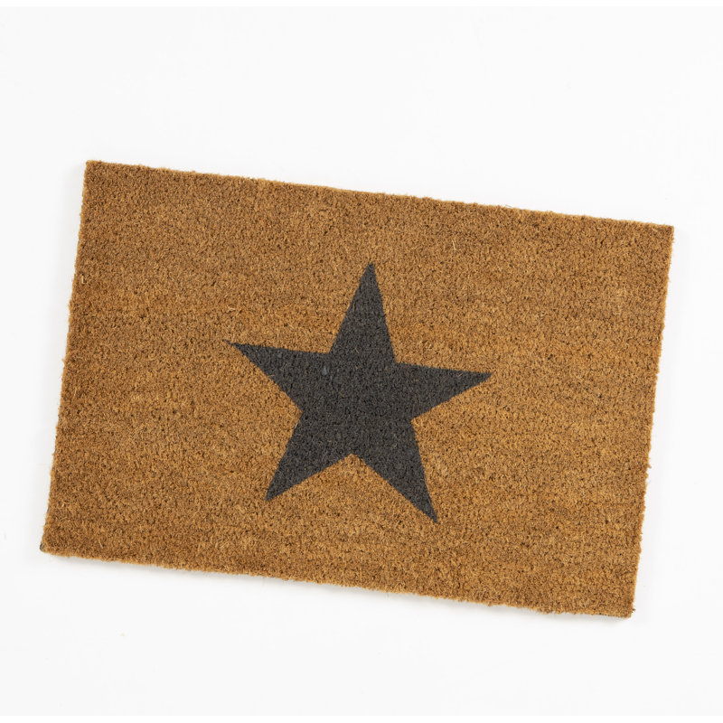 Shonda Non-Slip No Pattern Doormat