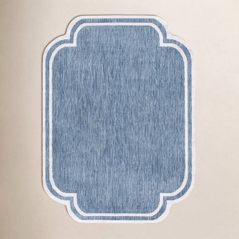 Scarlet Skiles Machine Woven Rug, 6'7" x 9'