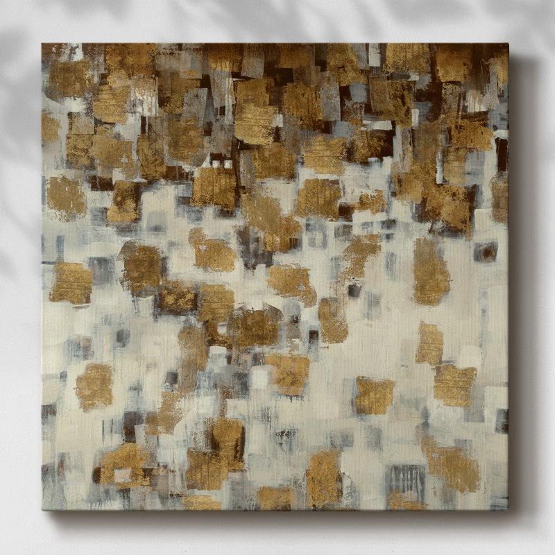 City Nights V3 - Toile tendue avec châssis, H 40 po x l 40 po x P 1,5 po