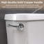 Toilette allongée deux pièces à hauteur de chaise Ogonbrick 1,28 gallons GPF (siège inclus)