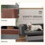 Elevated Dog Sofa Bed with Cushion for Medium and Small Dogs Grey