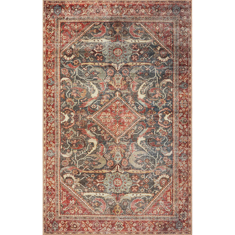 Anaelise Oriental Indoor Rug, Rectangle 3'6" x 5'6"