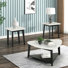 Kappel 3-piece Triangular Coffee Table Set