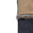 20" Rustic Burlap and Chambray Christmas Stocking