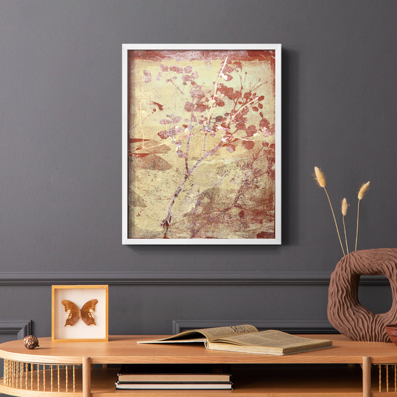 Boundless IV Framed Print - Solid Wood, White, 28" H x 22" W