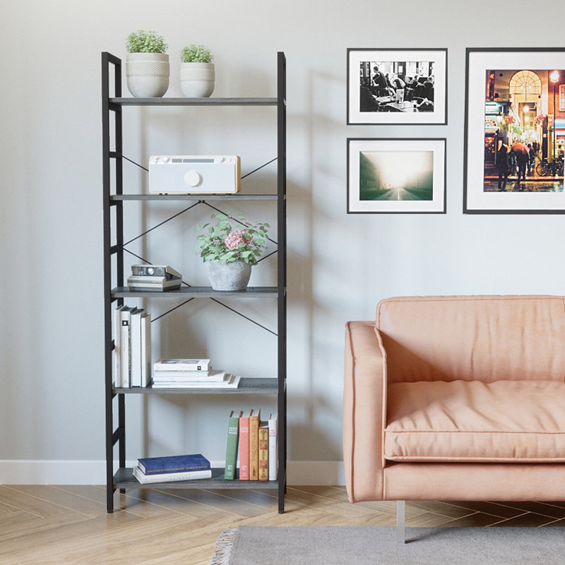 Jeycob Bookcase, Gray