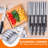 Cheer Collection 9 Slot Drawer Knife Block