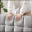Canapé convertible polyvalent avec lit escamotable et coussins moelleux pour le salon-536442990