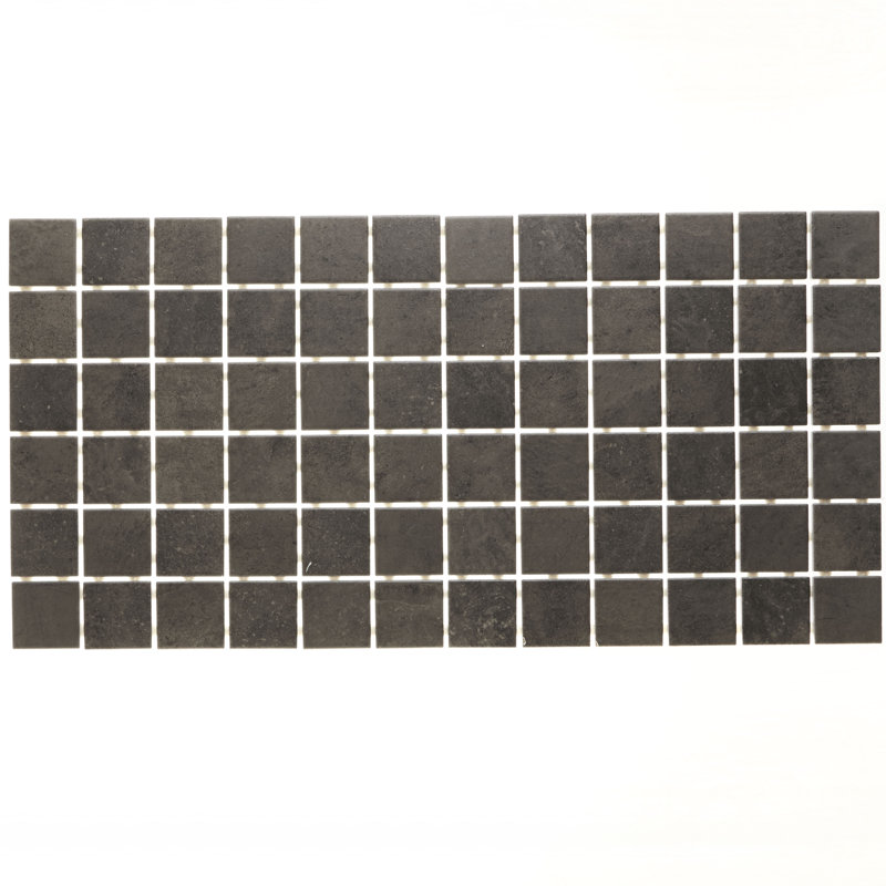 Fairfield 2" x 2" Ceramic Mosaic Tile, Fango