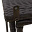 Folding Garden Table 90X51x75 Cm Poly Rattan-1585067374