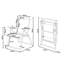 Thorwe Folding Patio Dining Armchair with Cushion