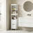 Narrow Dubuc Cabinet with open storgae