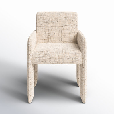 Leny Genuine Leather Dining Armchair