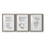 Laundry Laundry II - ensemble de 3 reproductions de cadres photo-1161287952-1161287955
