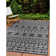 Ishi Southwestern Black/White, Indoor & Outdoor Area Rug