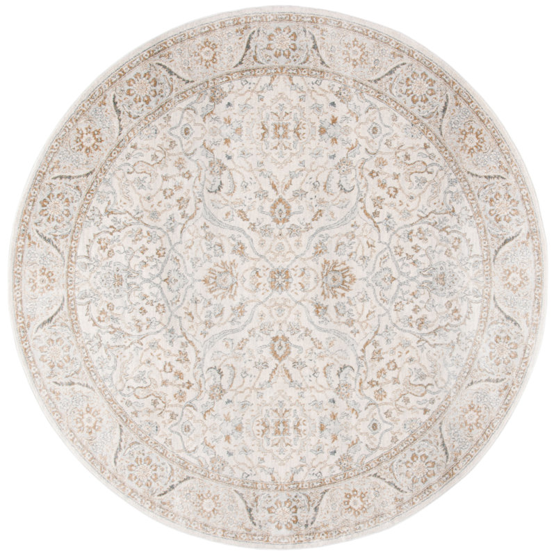 Pearce Oriental Area Rug, Round 160 cm