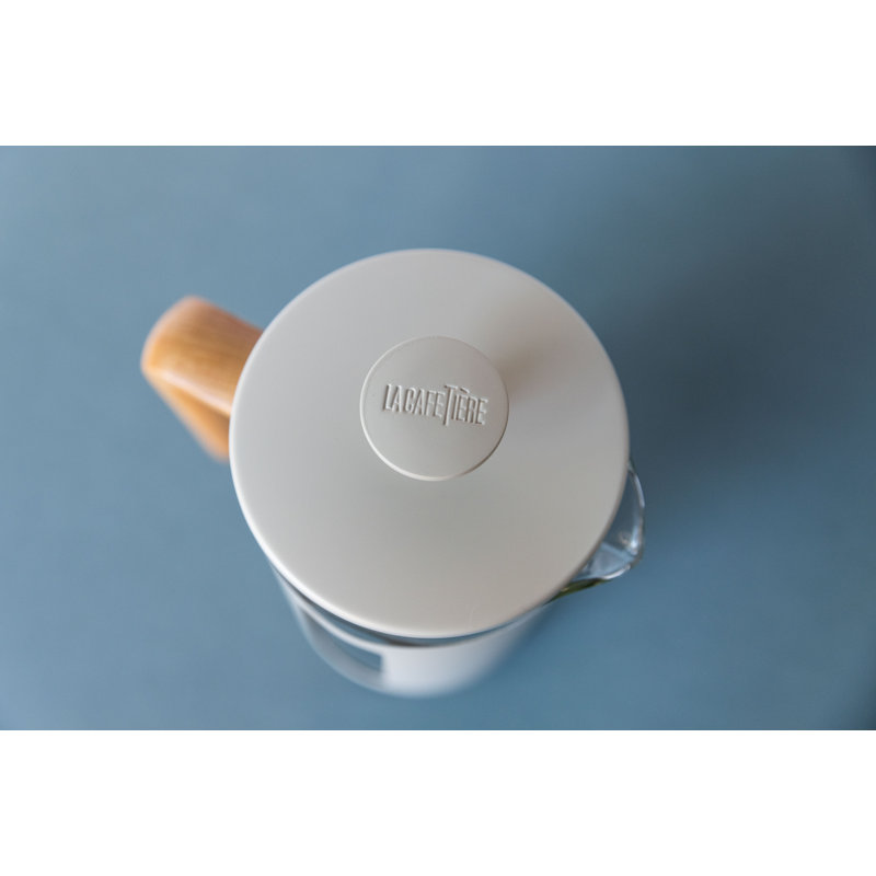 Pisa 1L Cafetiere, Cream
