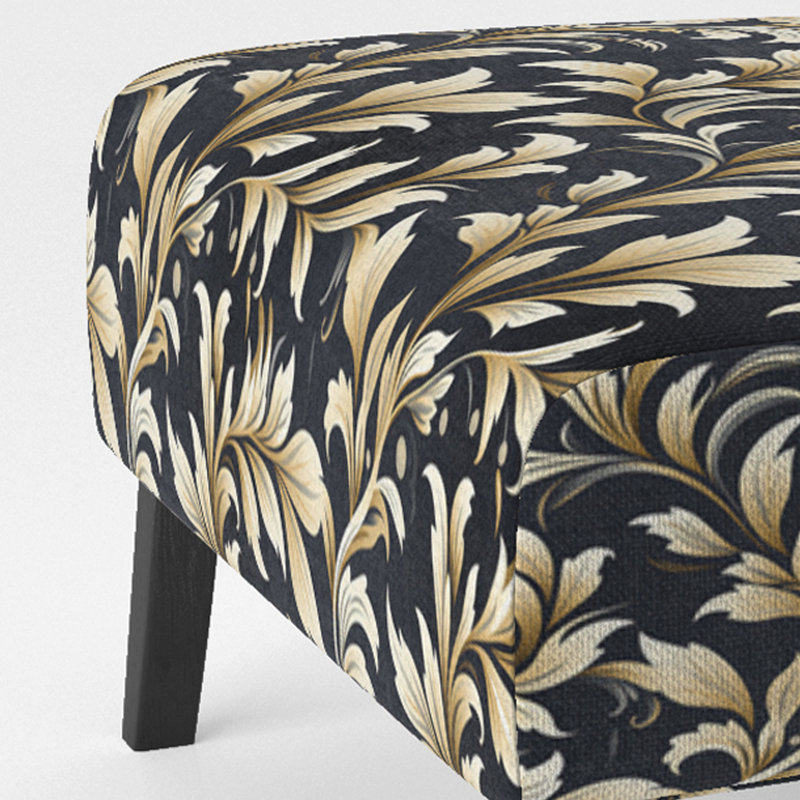 Fauteuil de chambre rembourré Beige