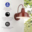 Luminaire de grange d'extérieur Jaklynn-1246812657-1246812662
