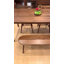 Banc moderne en chêne massif 47 po - chêne brun-440076413