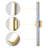 29.75” Brushed Gold Led Vanity Bar Light Indoor Wall Sconce With Acrylic Shade-720402022-720402023-720402008