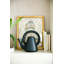 Vase de table en céramique 9,5 "noir mat