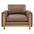 Adika 43.3'' Genuine Leather Armchair
