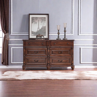 Bedroom Black Walnut Entrance Cabinet Solid Wood Accent Chest
