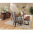 Hatherleigh Solid Wood Top Metal Base Dining Table