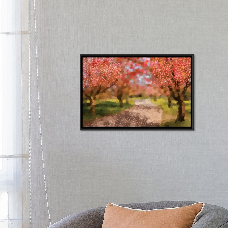 «Undetarred Spring» par PI Studio - impression sur toile tendue, H 18 po x l 26 po x P 1,5 po, Toile encadrée noire