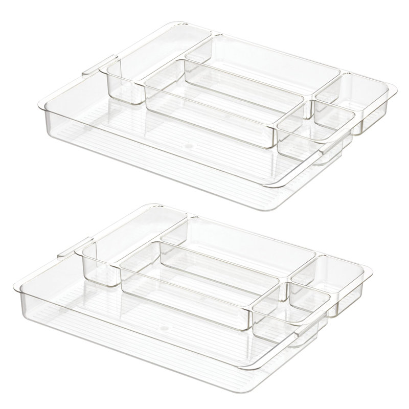 Expandable Makeup Drawer Organizer - Bathroom Drawer Organizer - Storage Tray for Cosmetics or Jewellery
