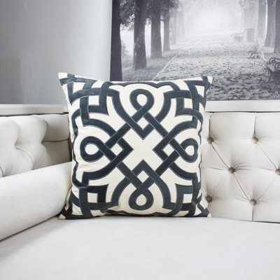  Outdoor Square Cotton Pillow Cover & Insert