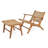 Calava Teak Outdoor Lounge Chair