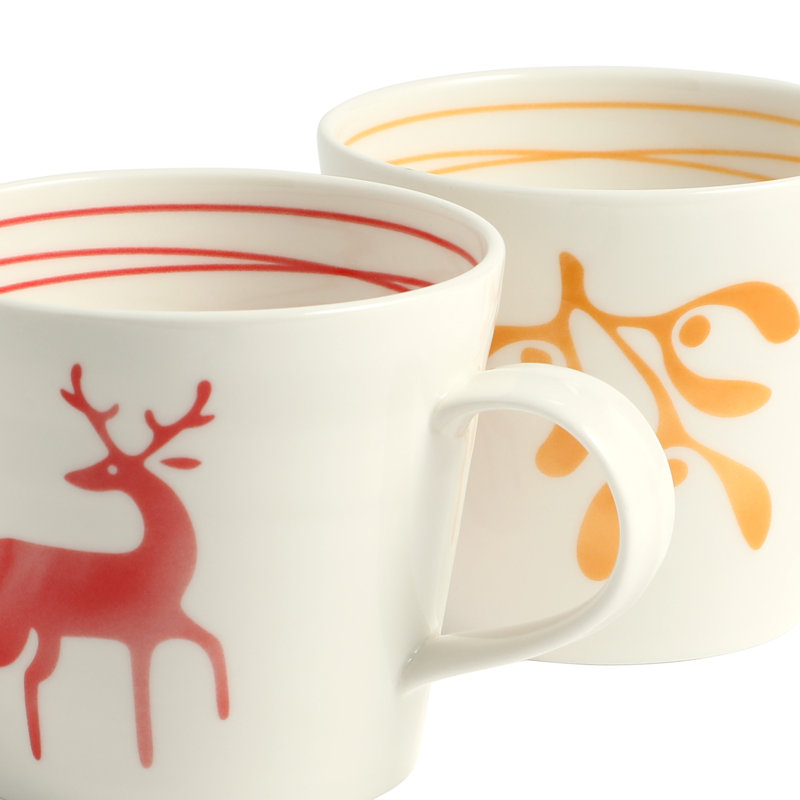 1815 Christmas Porcelain Latte Mug