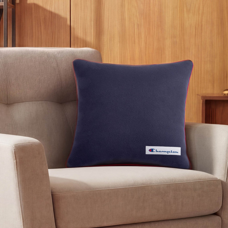 Coussin 1 pièce à logo Champion 18 po x 18 po