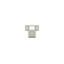 Deltana TSPE250U15 Extended T-Strike 2-3/4" x 2-1/2" in Brushed Nickel-789030108