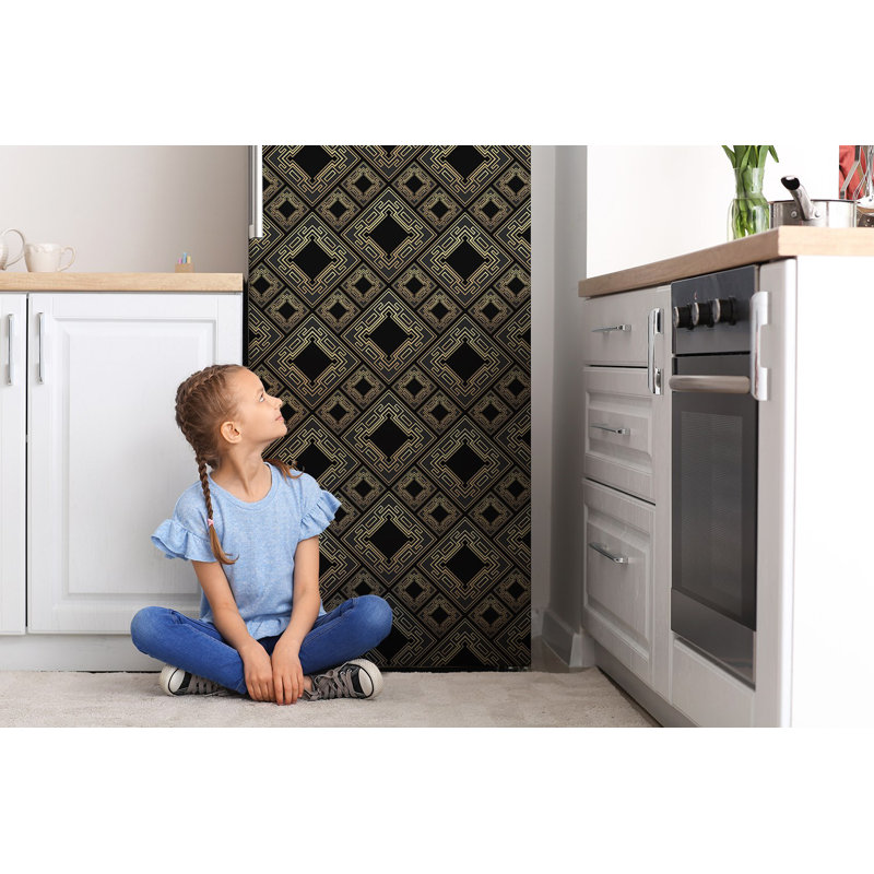 Abstract Door Decal