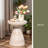 Outdoor/Indoor Lightweight Concrete Side Table