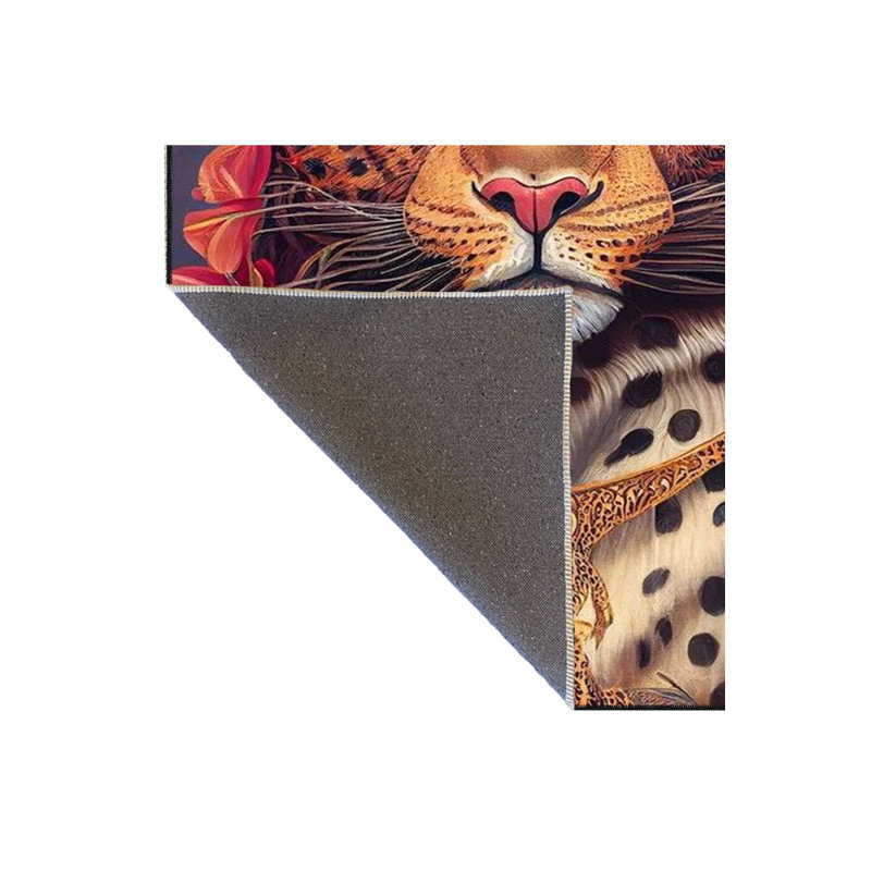 Tapis lavable Floral, Rectangle 3 pi 3 po x 4 pi 11 po
