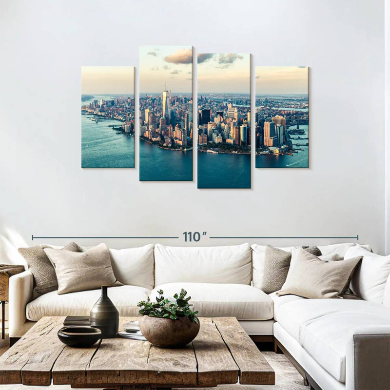 Ny city of dreams Sireci, H 48 po x l 75 po