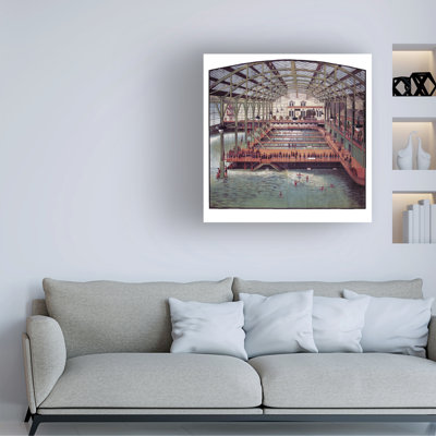 Unknown Artist The Sutro Baths Canvas Art