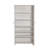 33.86 " Wide 6 - Shelf Storage Cabinet with