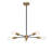 5 - Light Dimmable Sputnik Sphere Chandelier-460265004
