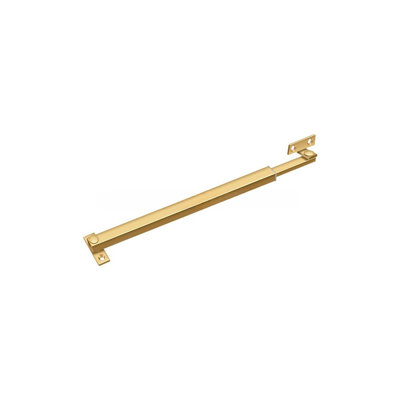 Deltana FCA12CR003 12" Friction Casement Adjuster in PVD Polished Brass