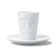 Espresso Cup With Saucer, Impish Face