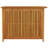 Acacia Solid Wood Deck Box in Brown
