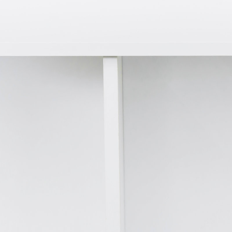 Bibliothèque à 10 tablettes, Blanc