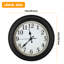 Horloge murale 12 po