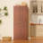 Kitchen Pantry Modern Fluted Wood Storage Cabinet With Doors,6 Door Shelves, Organizer, Versatile Cupboard For Kitchen, Dining.-283495692
