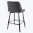 Yujun Swivel Upholstered Counter Stool with Metal Frame